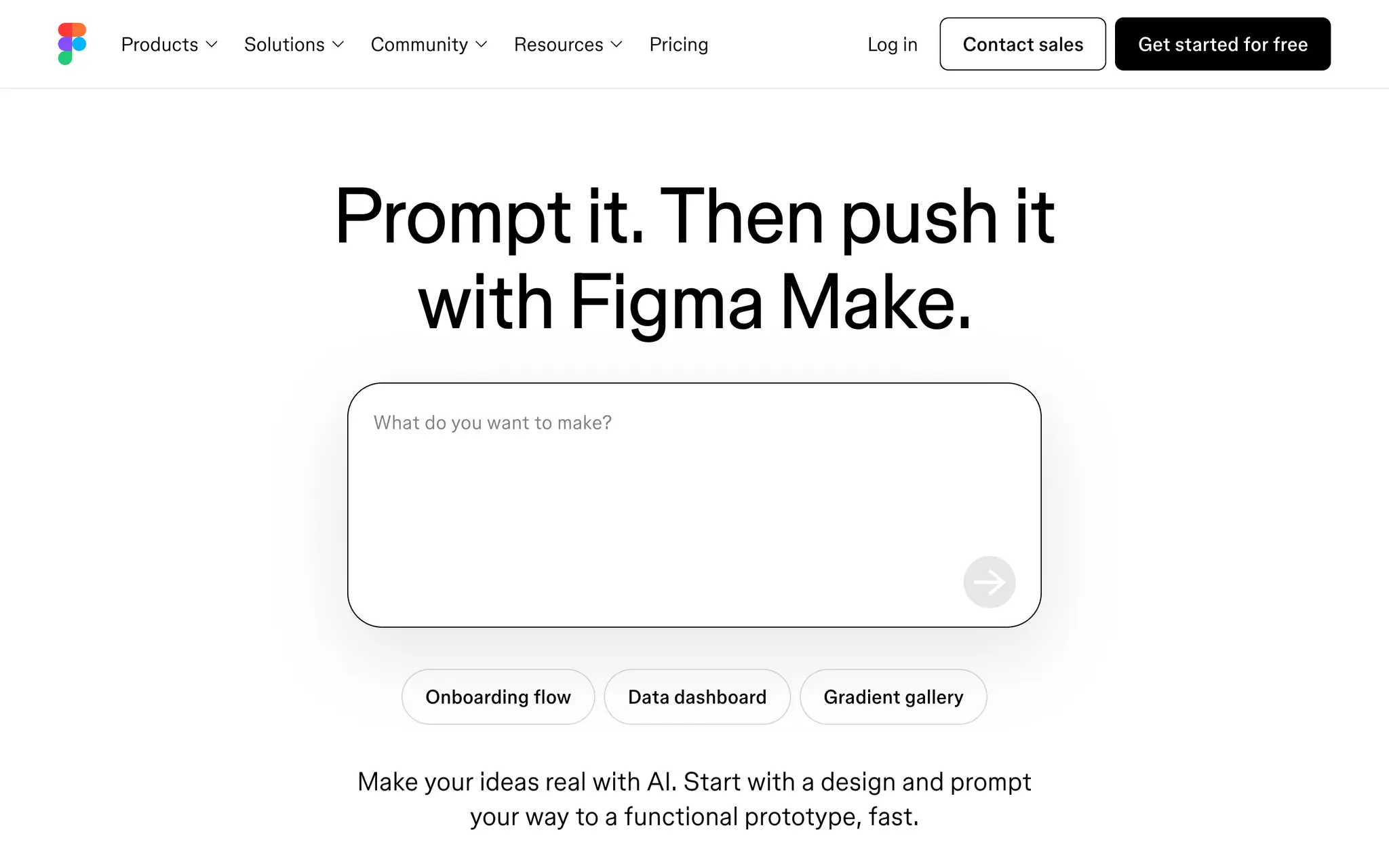 Figma Make Interface